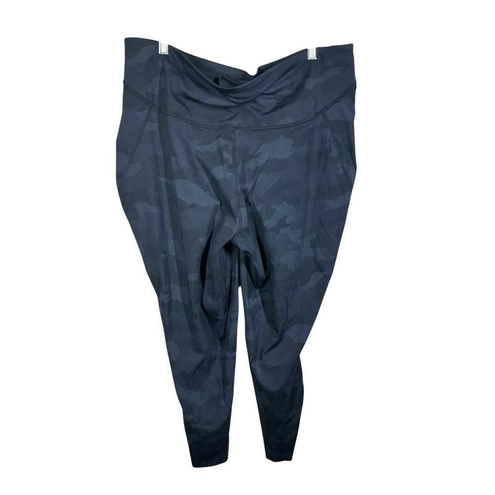 Lululemon Base Pace HR Tight 25 Heritage 365 Camo Deep Coal Multi Size 20 NWT
